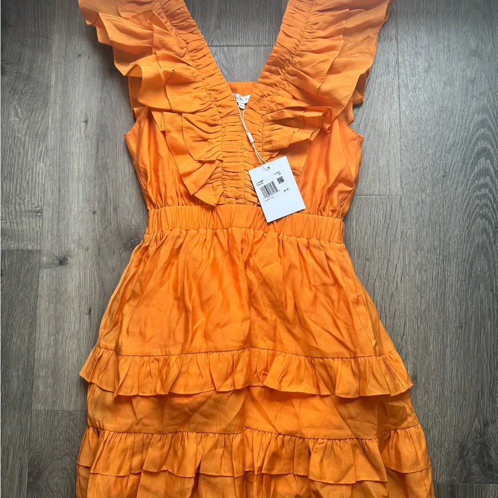 Endless Rose Ruffle Detail Mini Dress - Picture 2 of 6